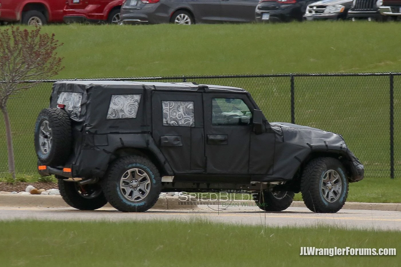 Jeep Wrangler JL 2018 Jeep Wrangler (JL) First Sighting! Spy pics of prototype. 2018 Jeep Wrangler JL5