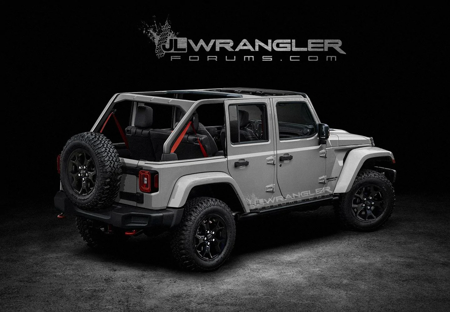 Jeep Wrangler JL Renderings: New Jeep Wrangler JLU Brought to Life {filename}