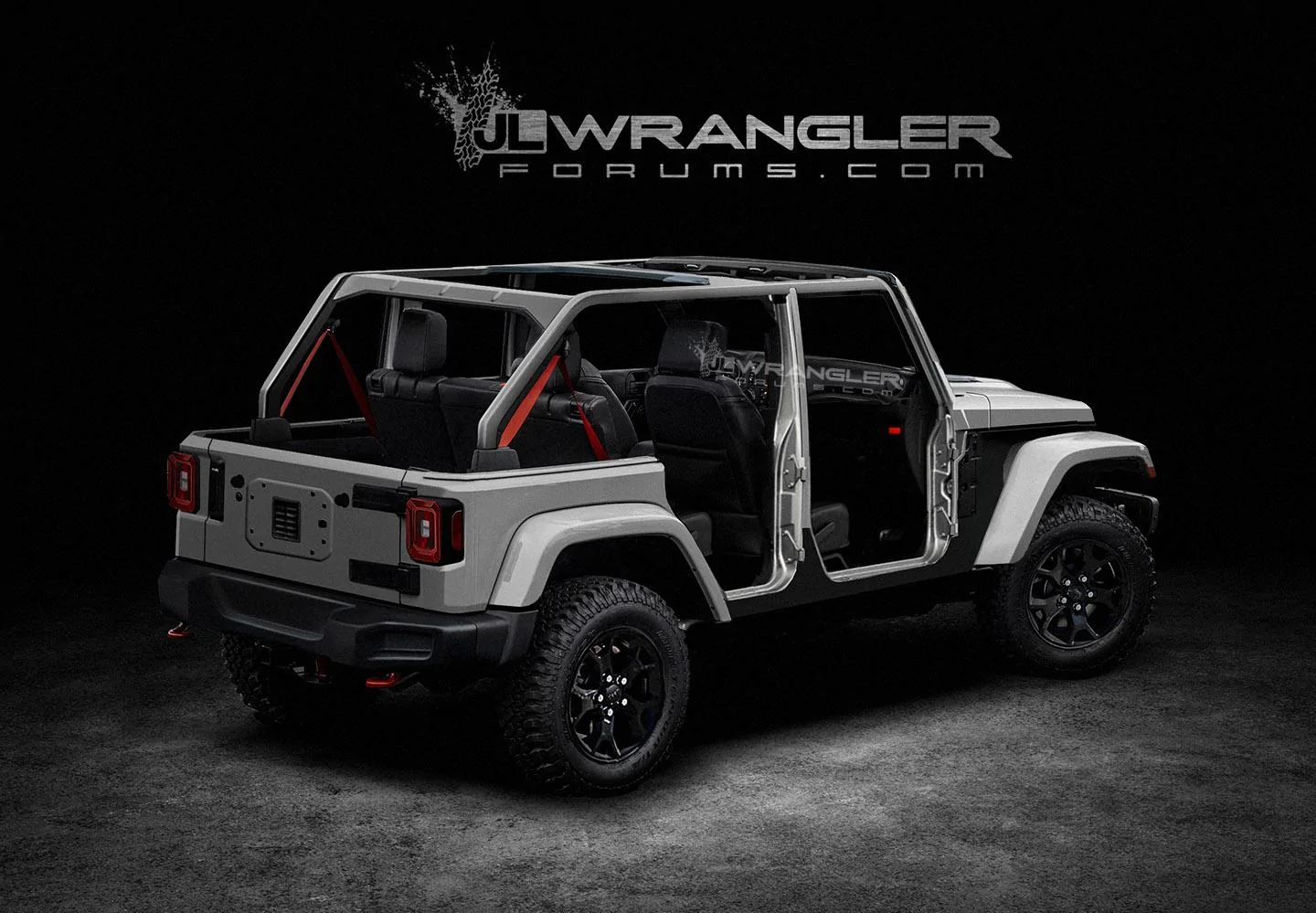Jeep Wrangler JL Renderings: New Jeep Wrangler JLU Brought to Life {filename}