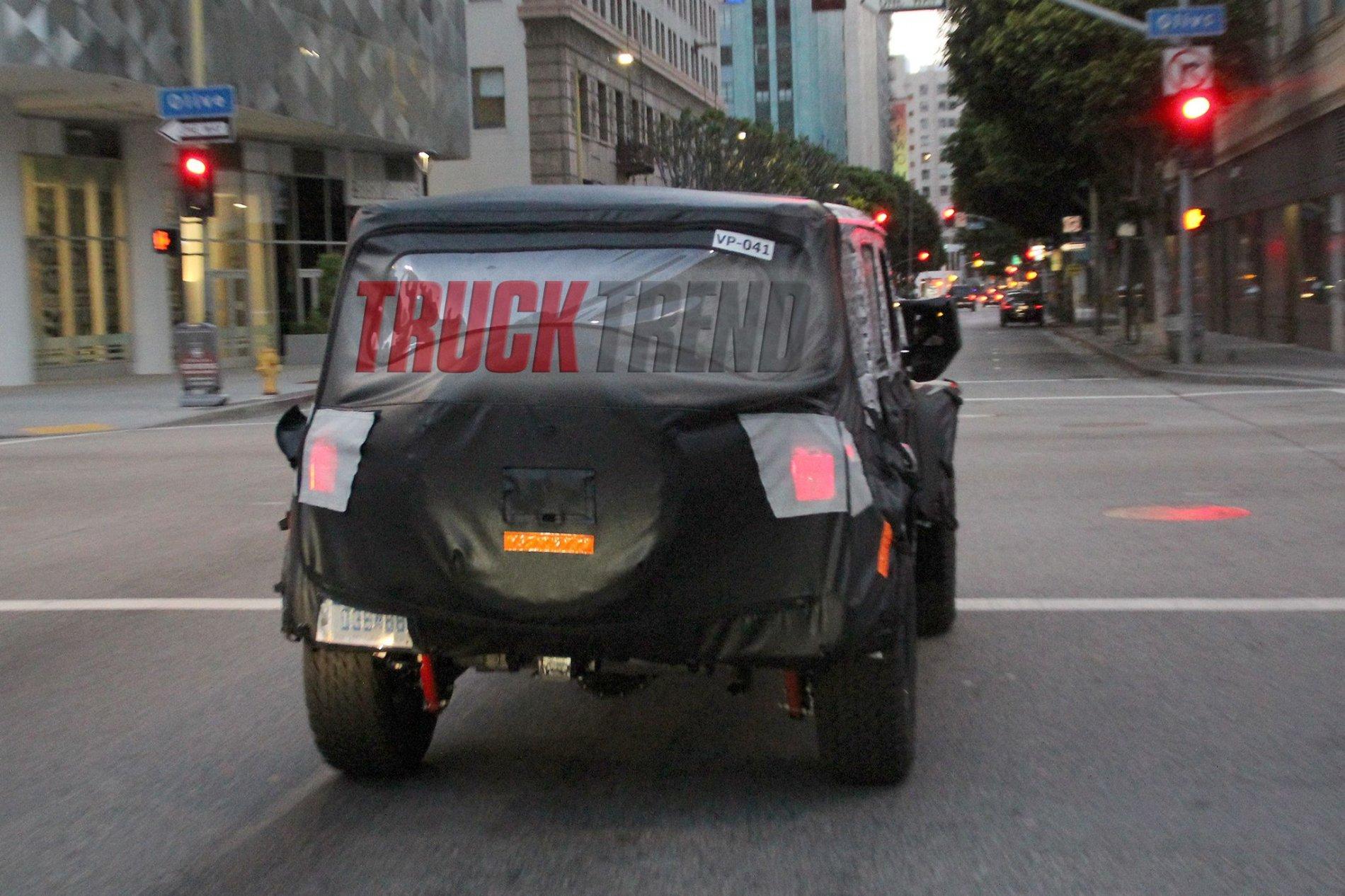 Jeep Wrangler JL Two new spottings today jeep-wrangler-jl-spyshots-downtown-la-right-rear-drivin