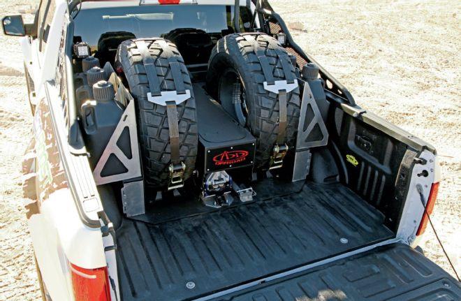 Jeep Wrangler JL Future midsize Ram pickup bed length 2015-ford-f-150-baja-xt-bed-cage