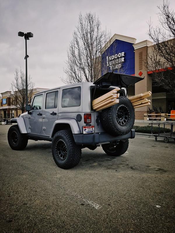 Jeep Wrangler JL Future midsize Ram pickup bed length CA9A3AE1-C811-4D2F-8728-494A4F7B21F8