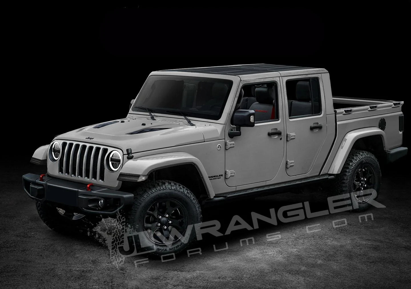 Jeep Wrangler JL Our Latest 2019 Jeep JT Pickup Info and Preview Images Copyright-JLwranglerforums-JTU-Pickup-1