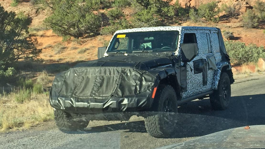 Jeep Wrangler JL More JL testing at Moab 2018-JL-Wrangler-Moab-Testin