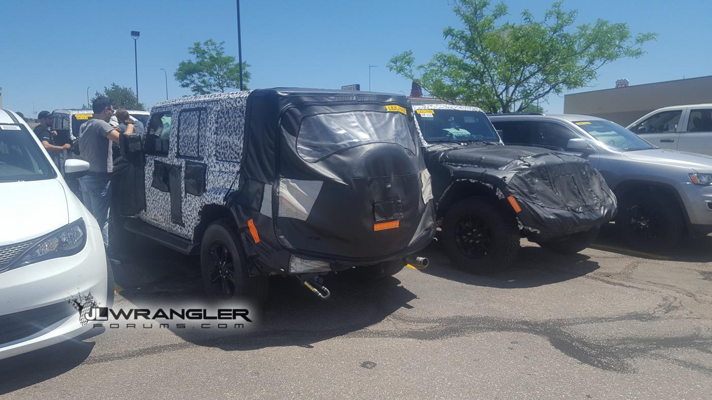Jeep Wrangler JL 2019 Jeep Wrangler Diesel Prototype Reappears! Great undercarriage pics 2019-Jeep-Wrangler-JL-Diesel-Testing-7