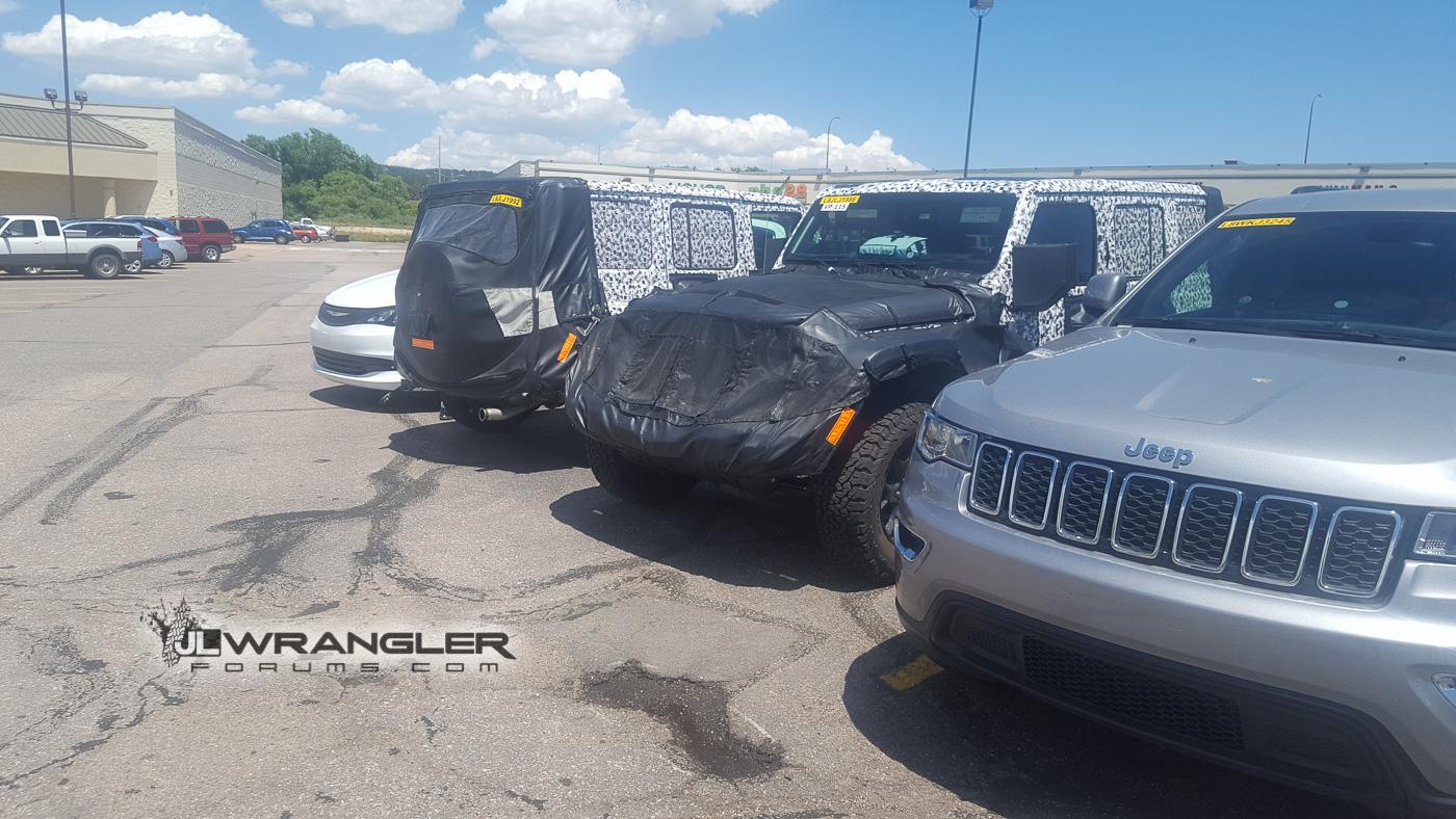 Jeep Wrangler JL 2019 Jeep Wrangler Diesel Prototype Reappears! Great undercarriage pics 2019-Jeep-Wrangler-JL-Diesel-Testing-9
