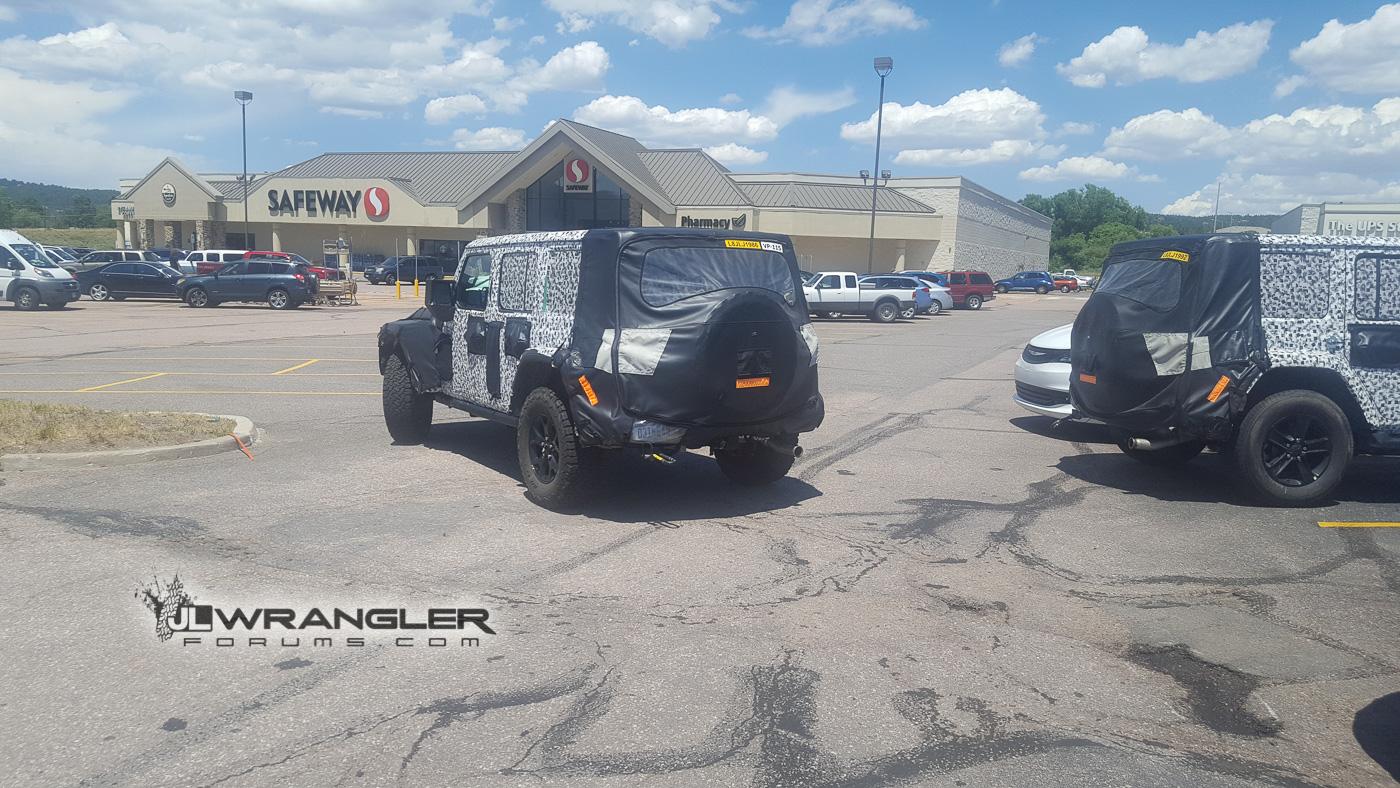 Jeep Wrangler JL 2019 Jeep Wrangler Diesel Prototype Reappears! Great undercarriage pics 2019-Jeep-Wrangler-JL-Diesel-Testing-15