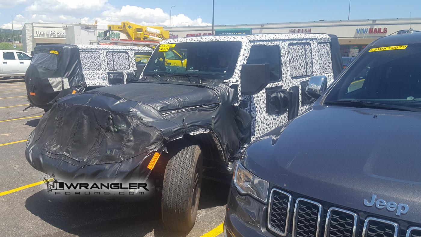 Jeep Wrangler JL 2019 Jeep Wrangler Diesel Prototype Reappears! Great undercarriage pics 2019-Jeep-Wrangler-JL-Diesel-Testing-38