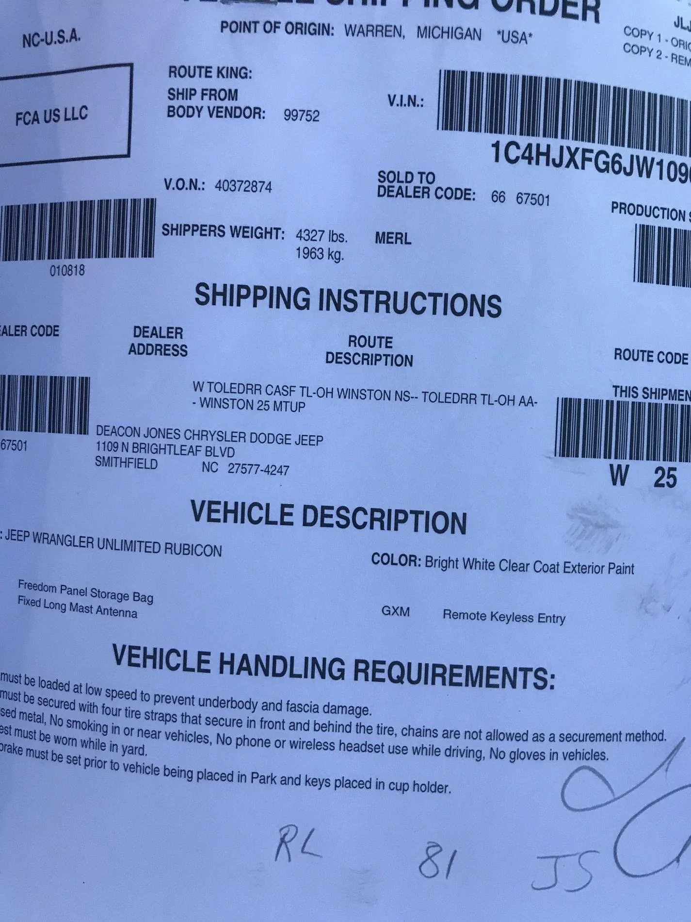 Jeep Wrangler JL Show off your Delivered JL Here! B73F4C35-AB9F-4377-ADB8-60AD180340D4