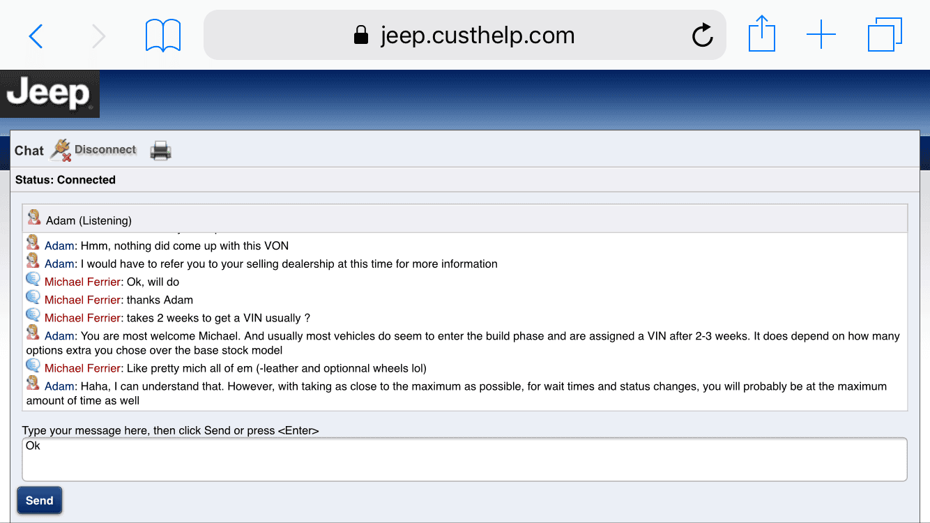 Jeep Wrangler JL ORDER TRACKING for your Jeep Wrangler D98C177E-6D59-403D-BA40-1327155DCAD6
