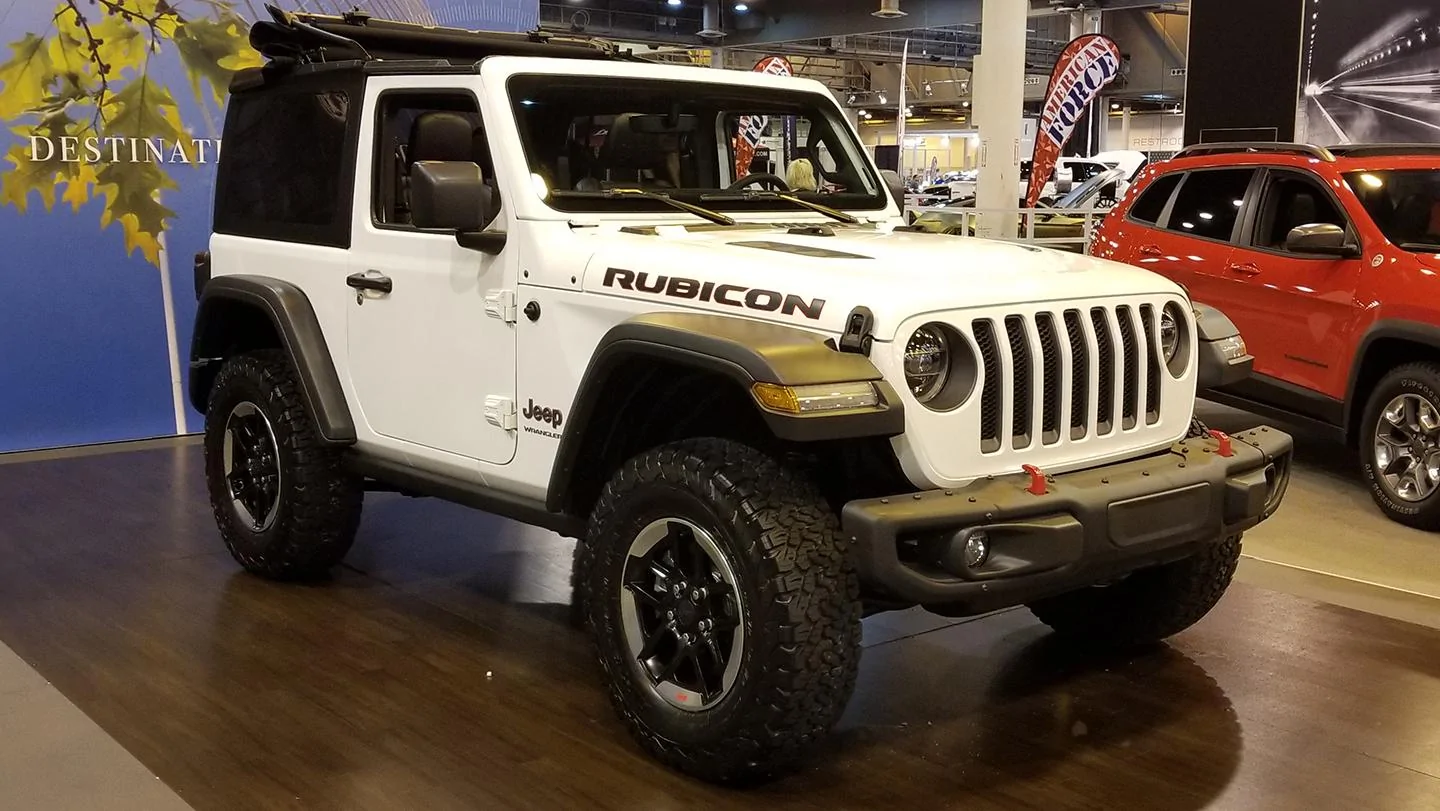 Jeep Wrangler JL Houston Auto Show JL's 20180125_132112