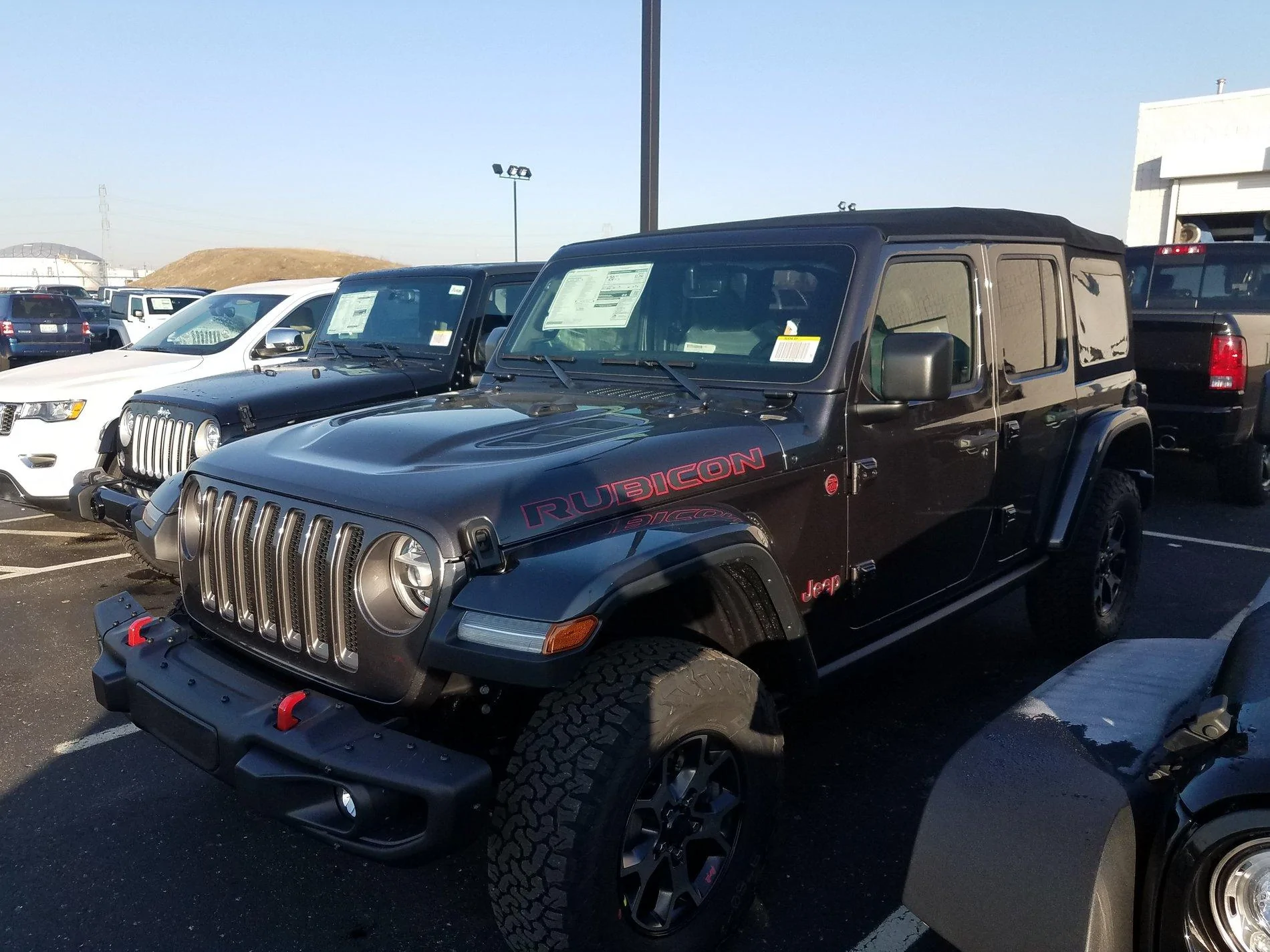 Jeep Wrangler JL ORDER TRACKING for your Jeep Wrangler 20180126_091502