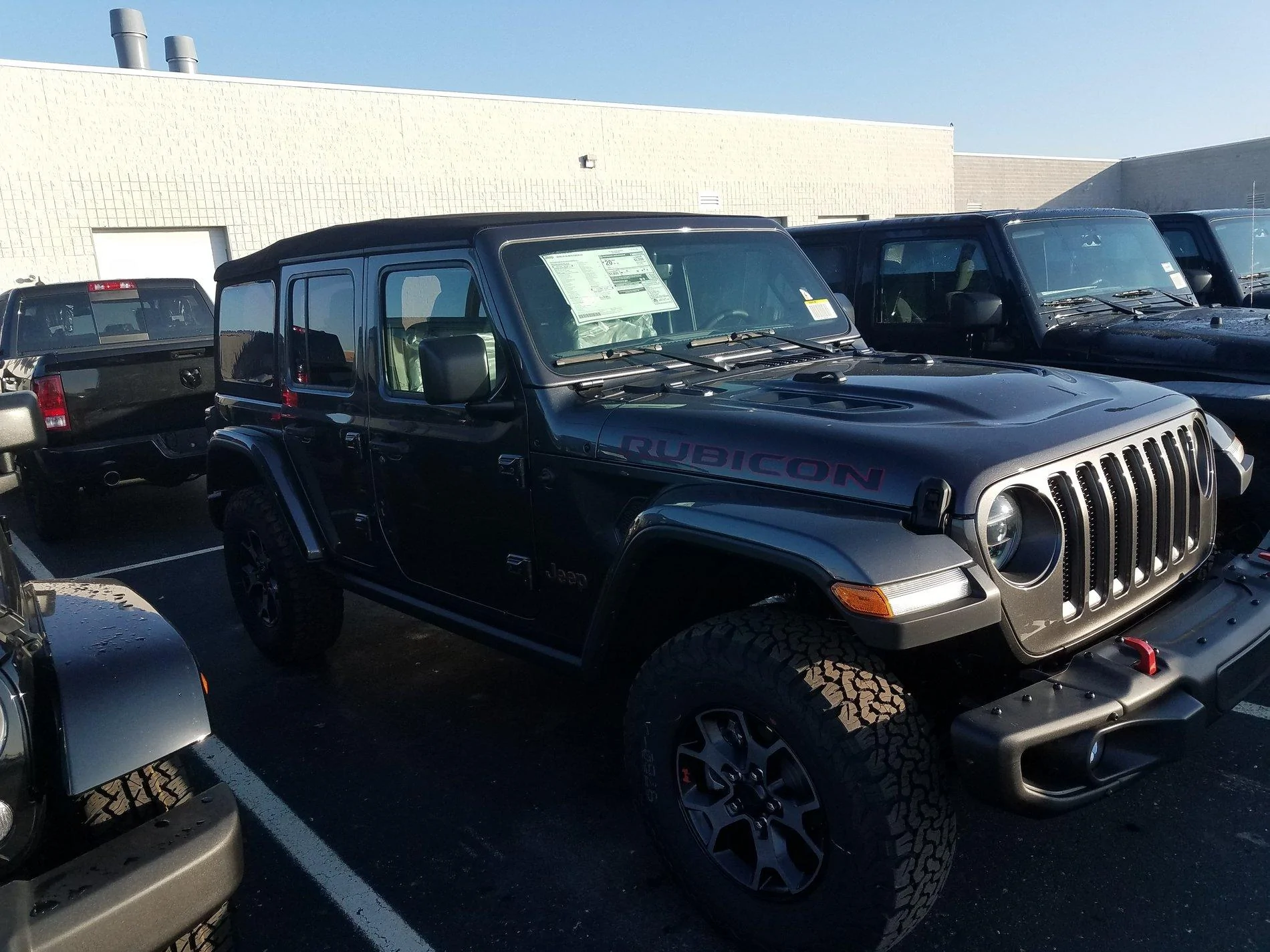 Jeep Wrangler JL ORDER TRACKING for your Jeep Wrangler 20180126_091421