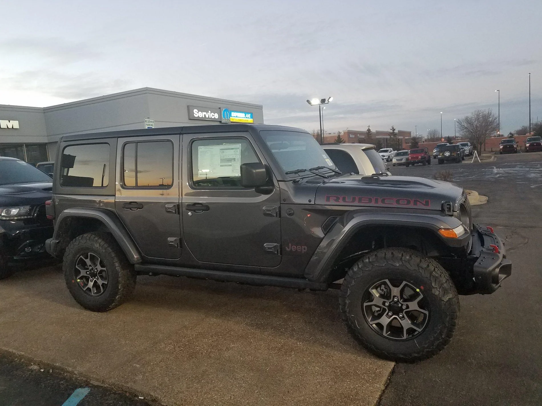 Jeep Wrangler JL ORDER TRACKING for your Jeep Wrangler 20180126_174925