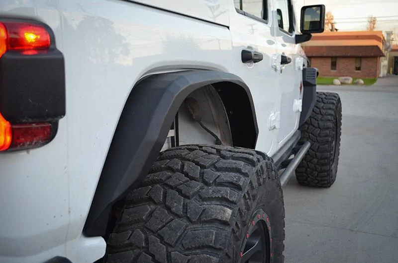 Jeep Wrangler JL ACE JL Fender Flare Prototype - First Look ACEJLFENNPC-J