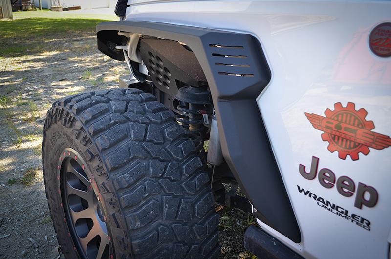 Jeep Wrangler JL ACE JL Fender Flare Prototype - First Look ACEJLFENNPC-M
