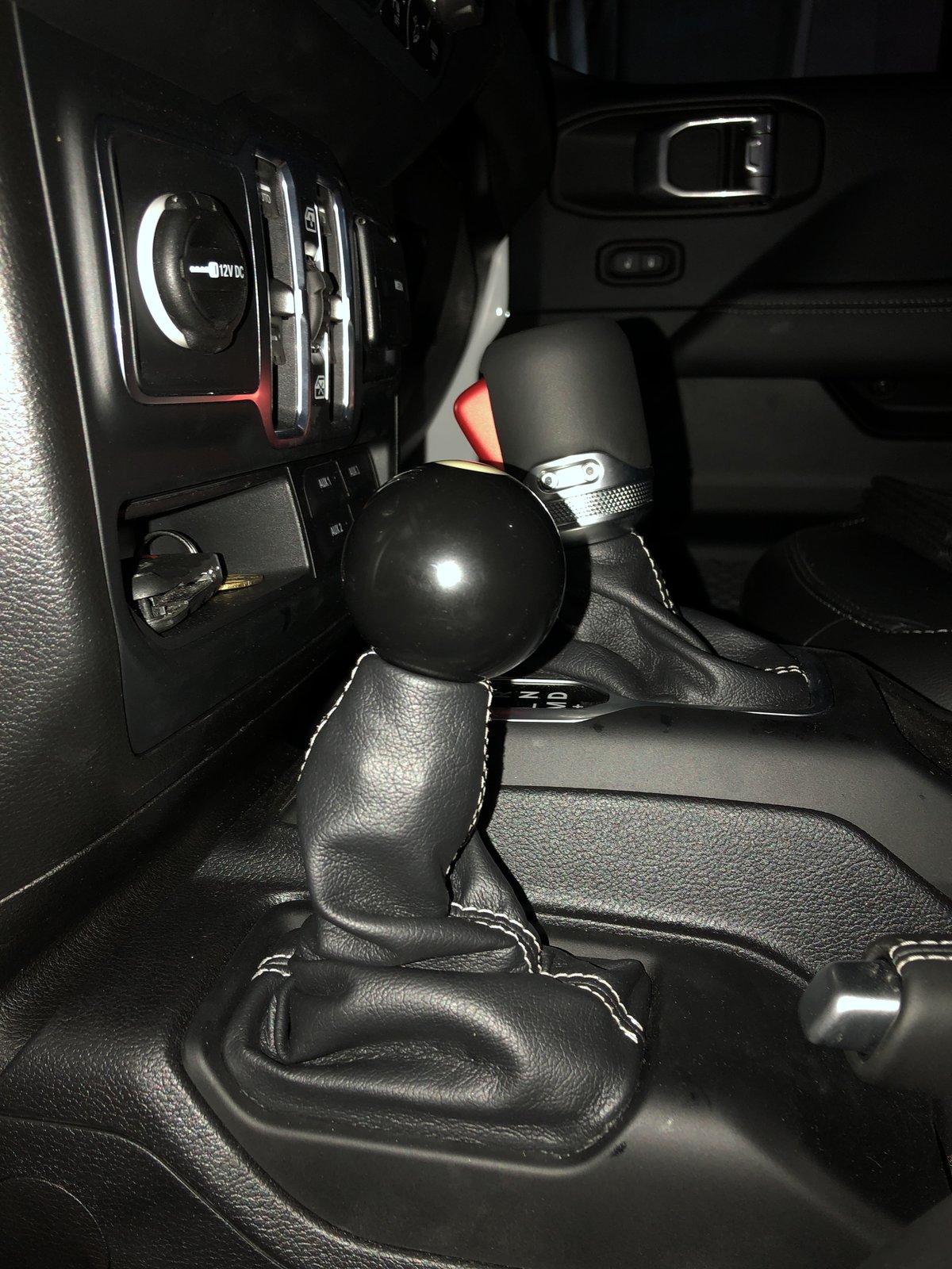 Jeep Wrangler JL Finally got shifter knob done 5D7AD4EA-0A56-402D-8434-CA2BCD948473