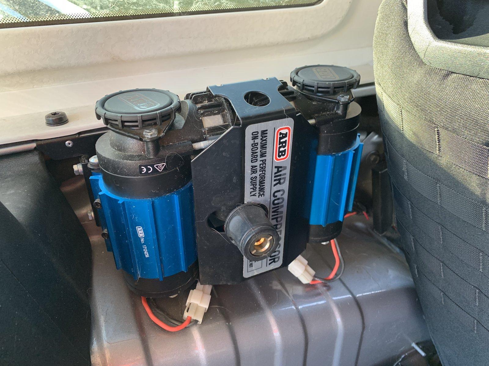 Jeep Wrangler JL ARB Compressor with MORE mount write-up 52915C83-90A8-440F-87CF-970F8534E1E0