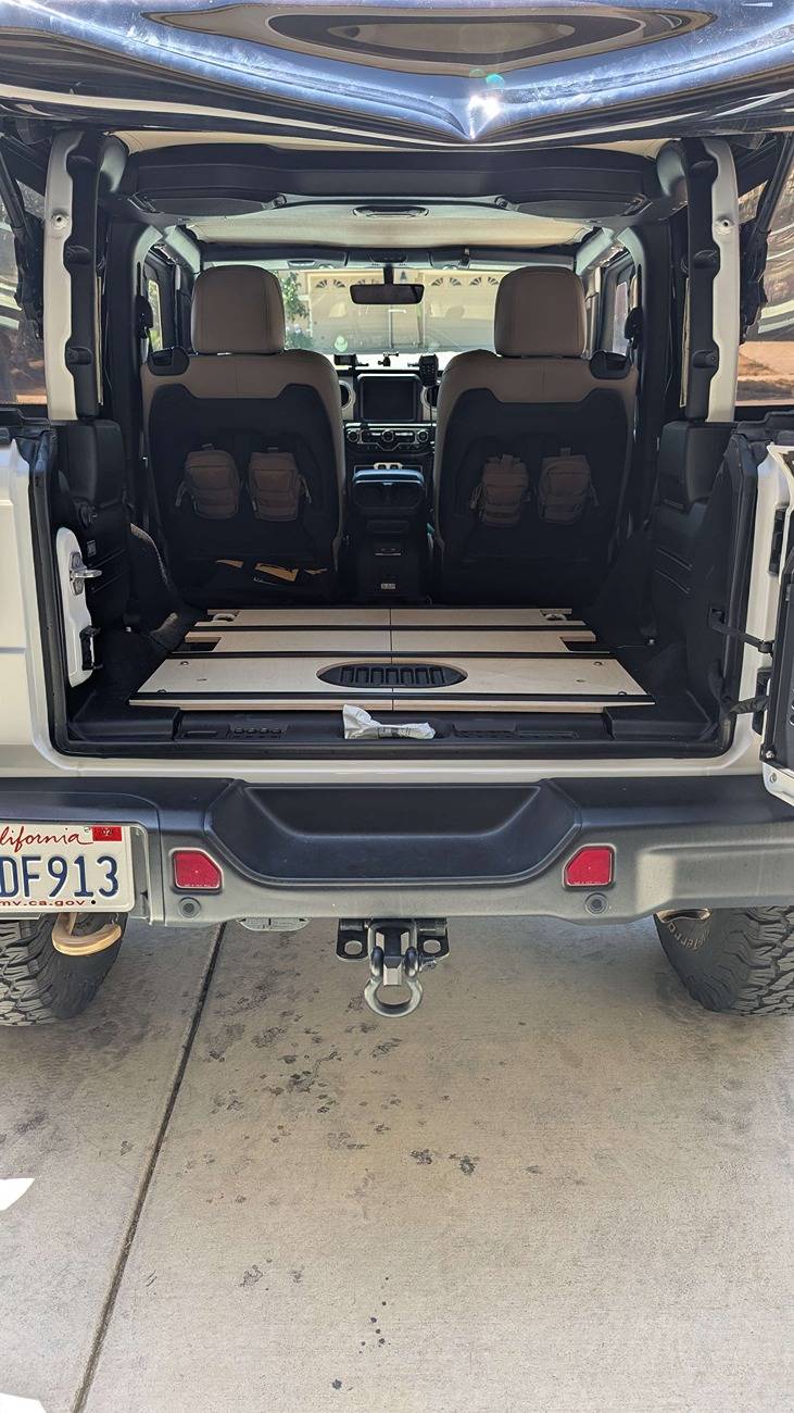Jeep Wrangler JL Another DIY Rear Platform(2Door) pic2