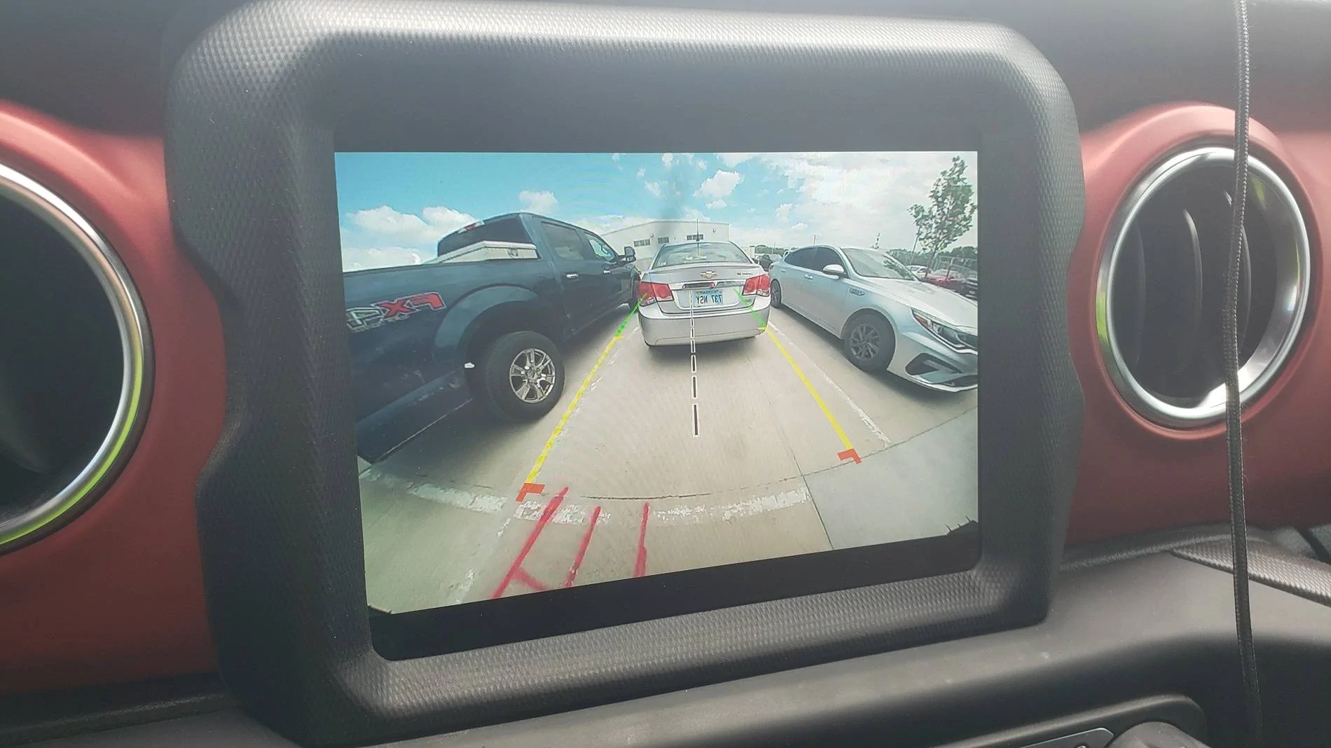 Jeep Wrangler JL Blind Spot Unavailable 20250626_122912