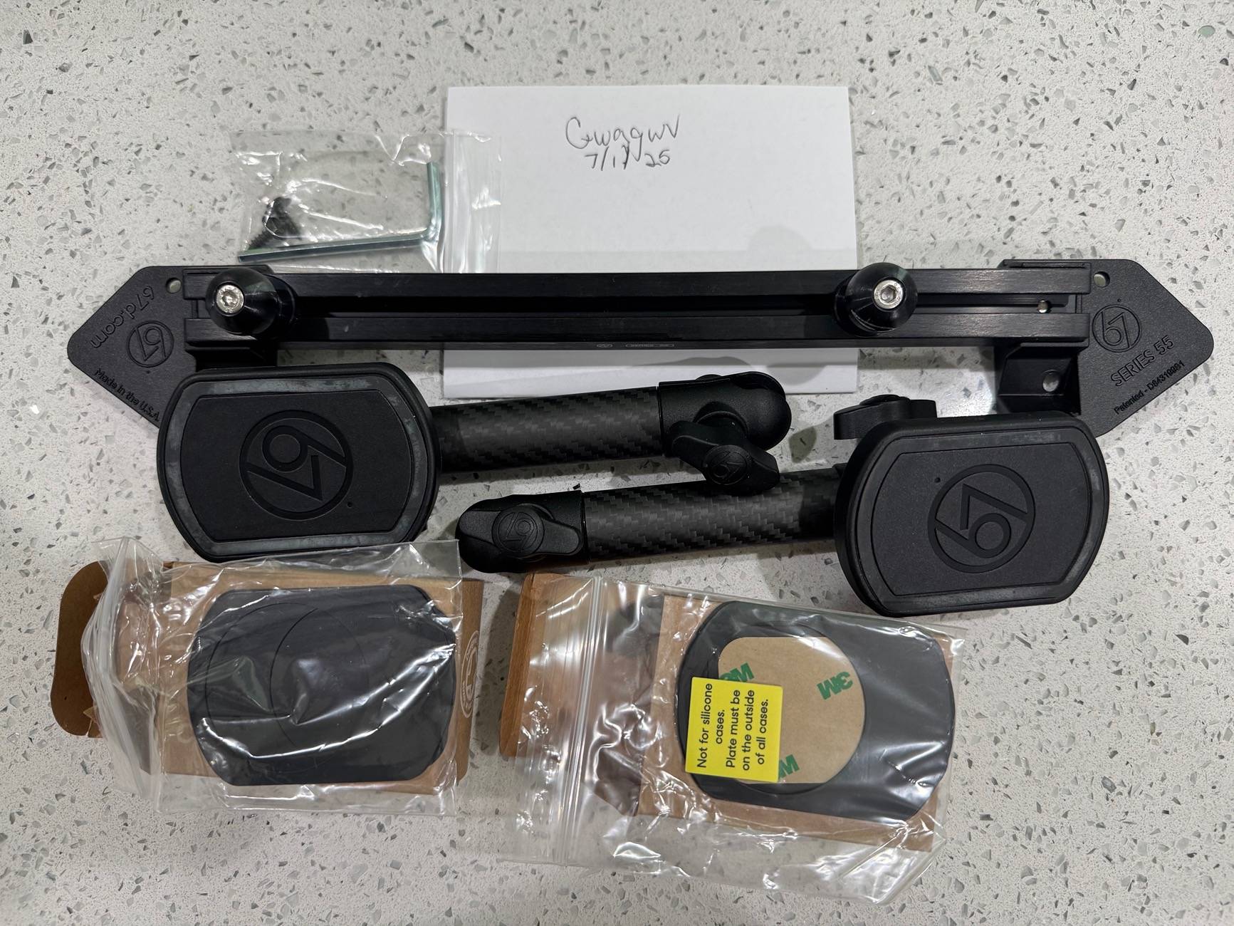 Jeep Wrangler JL 67 Designs Phone Mount System IMG_8265