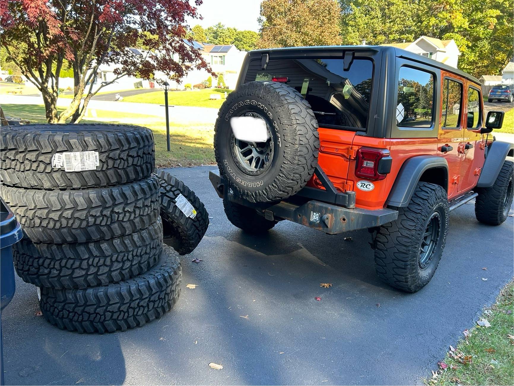 Jeep Wrangler JL RubiSc0tt's Big Orange Jeep build IMG_2280
