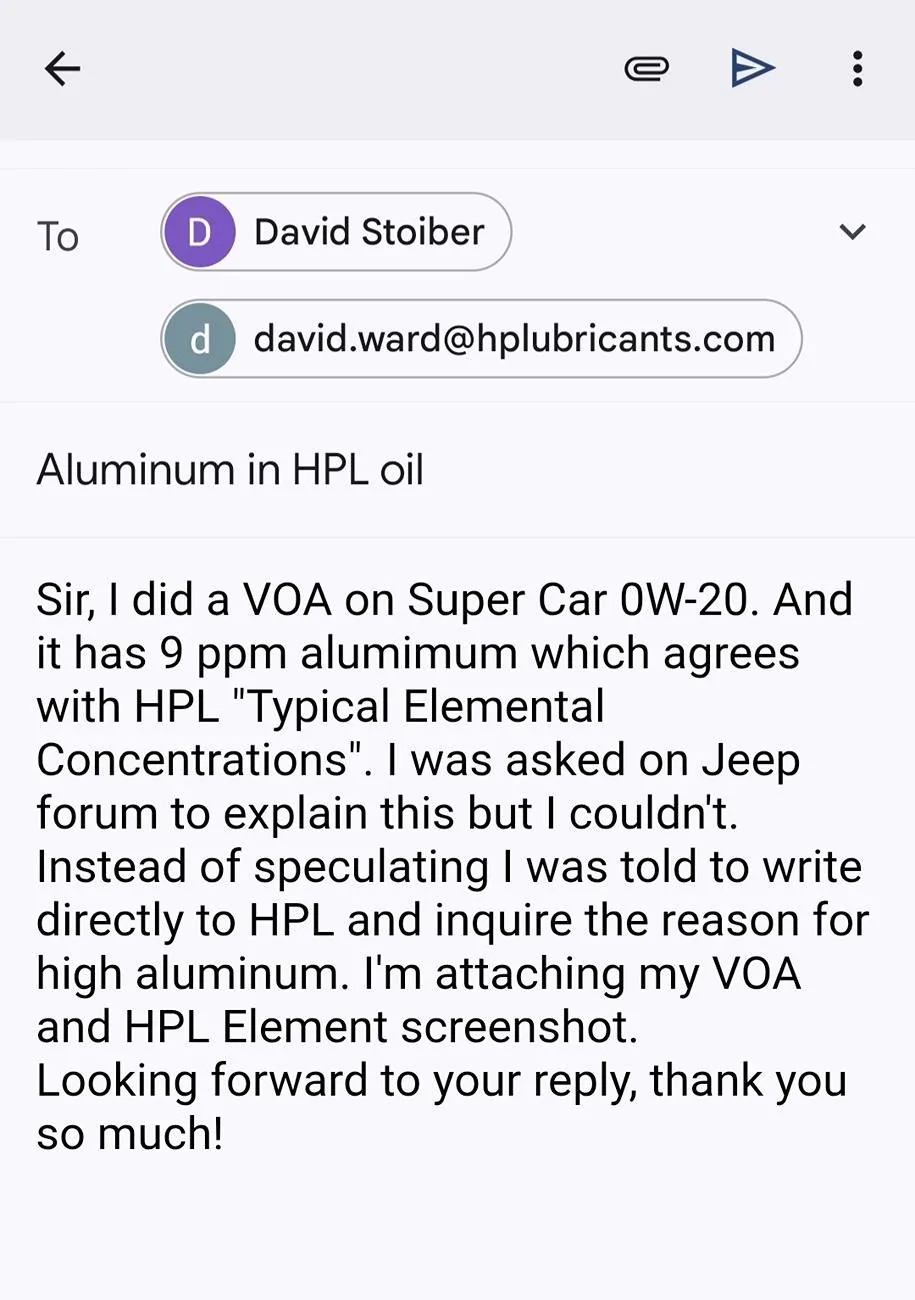 Jeep Wrangler JL 5W 30 versus 0W 20 Screenshot_20250705_181152_Gmail
