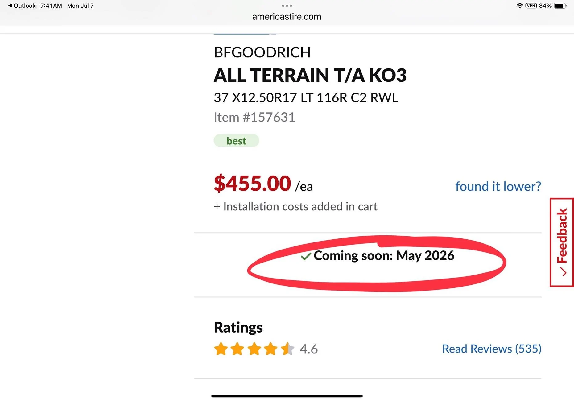 Jeep Wrangler JL 37" KO3 Cs are out? .... Nope IMG_1156