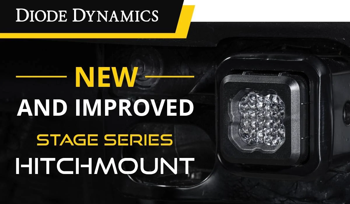 Jeep Wrangler JL NEW HitchMount LED Pod | 68% Brighter + 2.5" Adaptor PjBCxYC