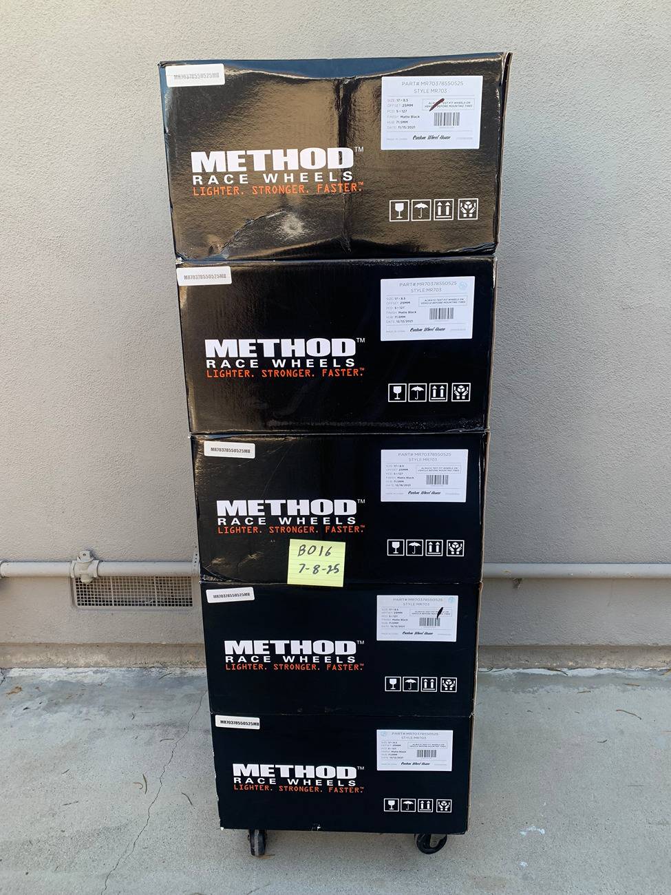 Jeep Wrangler JL Method 703 Wheels - Matte Black IMG_2259