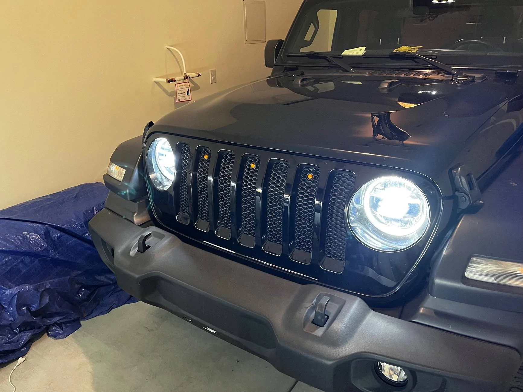 Jeep Wrangler JL Trouble with Quadratec Pre-Runner lights IMG_7565
