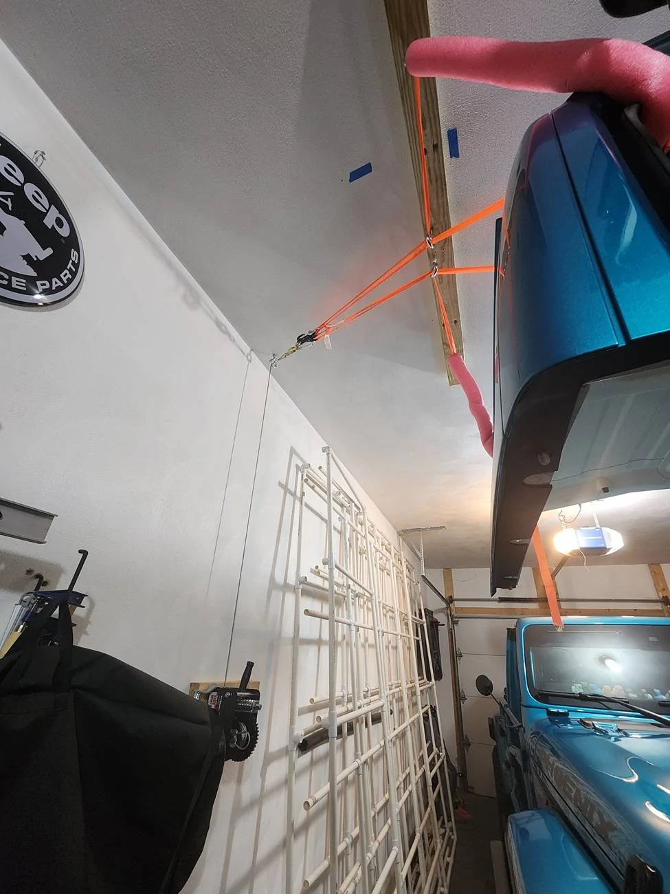 Jeep Wrangler JL Hard top storage and hoist? 17526027122727573710381412029534