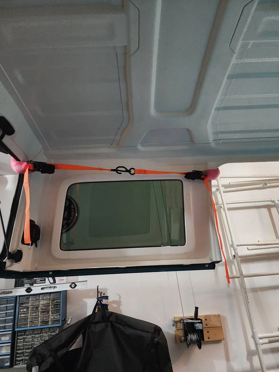 Jeep Wrangler JL Hard top storage and hoist? 17526027413927621112585077136509