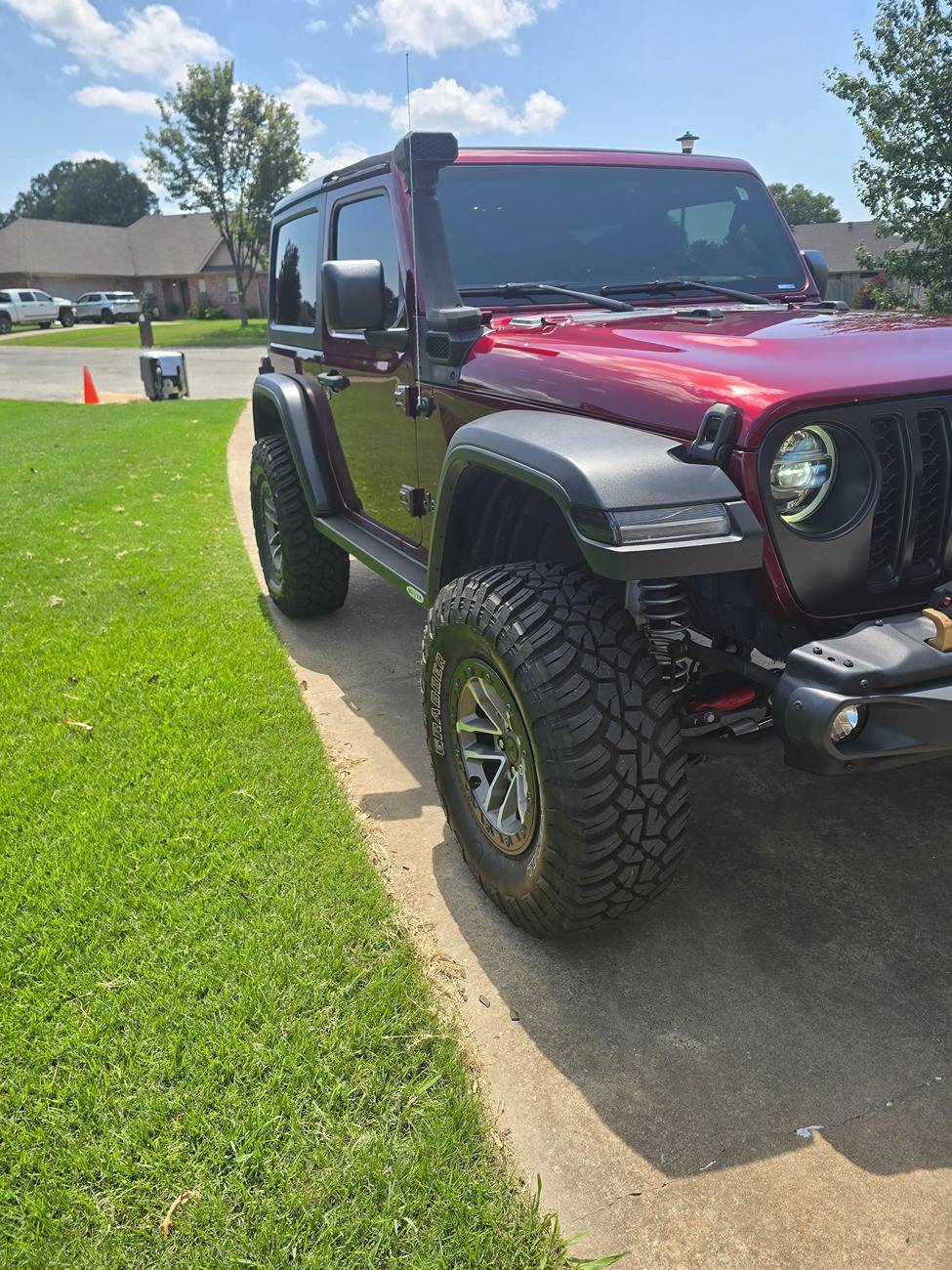 Jeep Wrangler JL Tazer mini led drl lights 20250719_143036