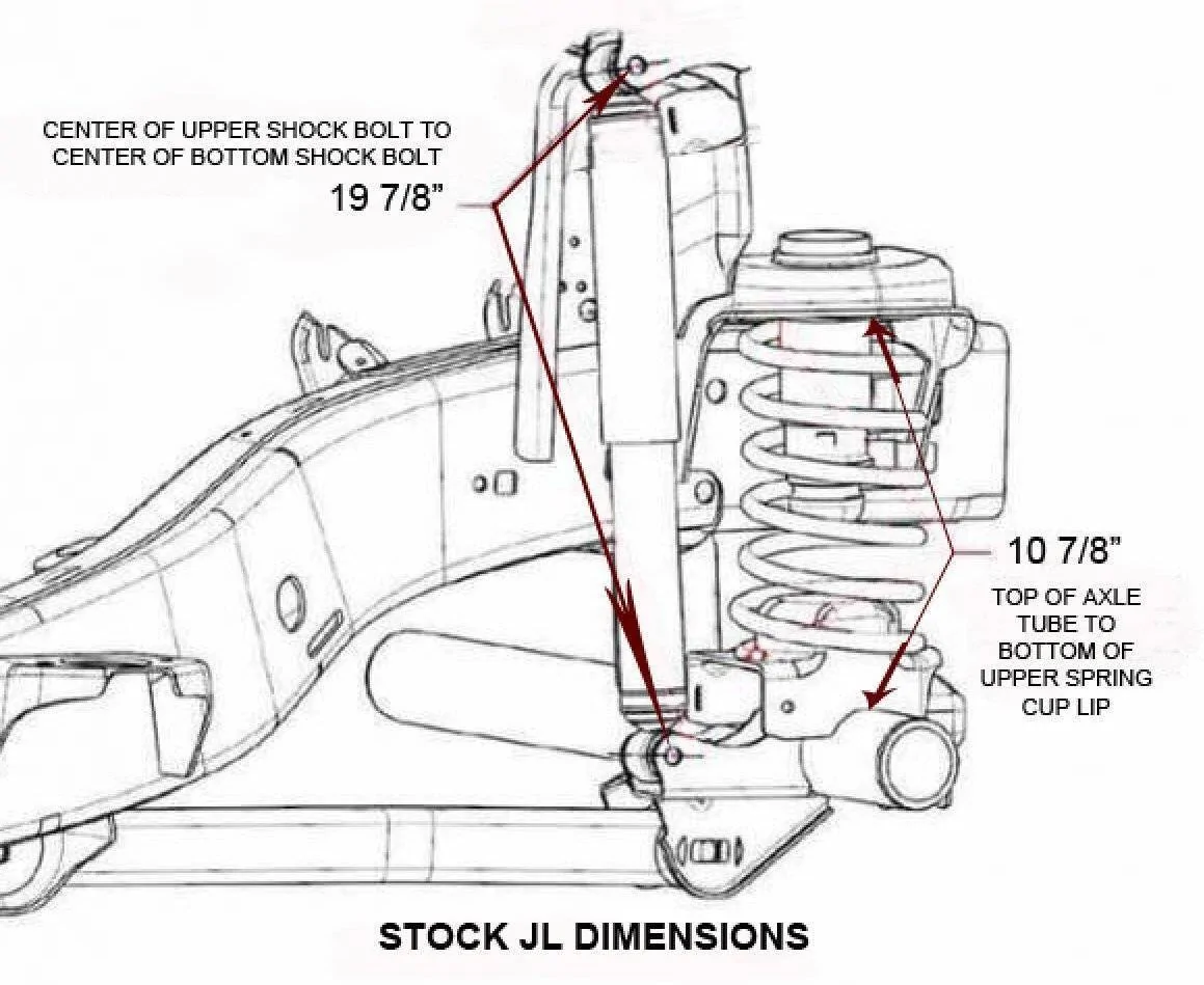 Jeep Wrangler JL 3TV's 2-Door Toad Build Stock Jeep Height
