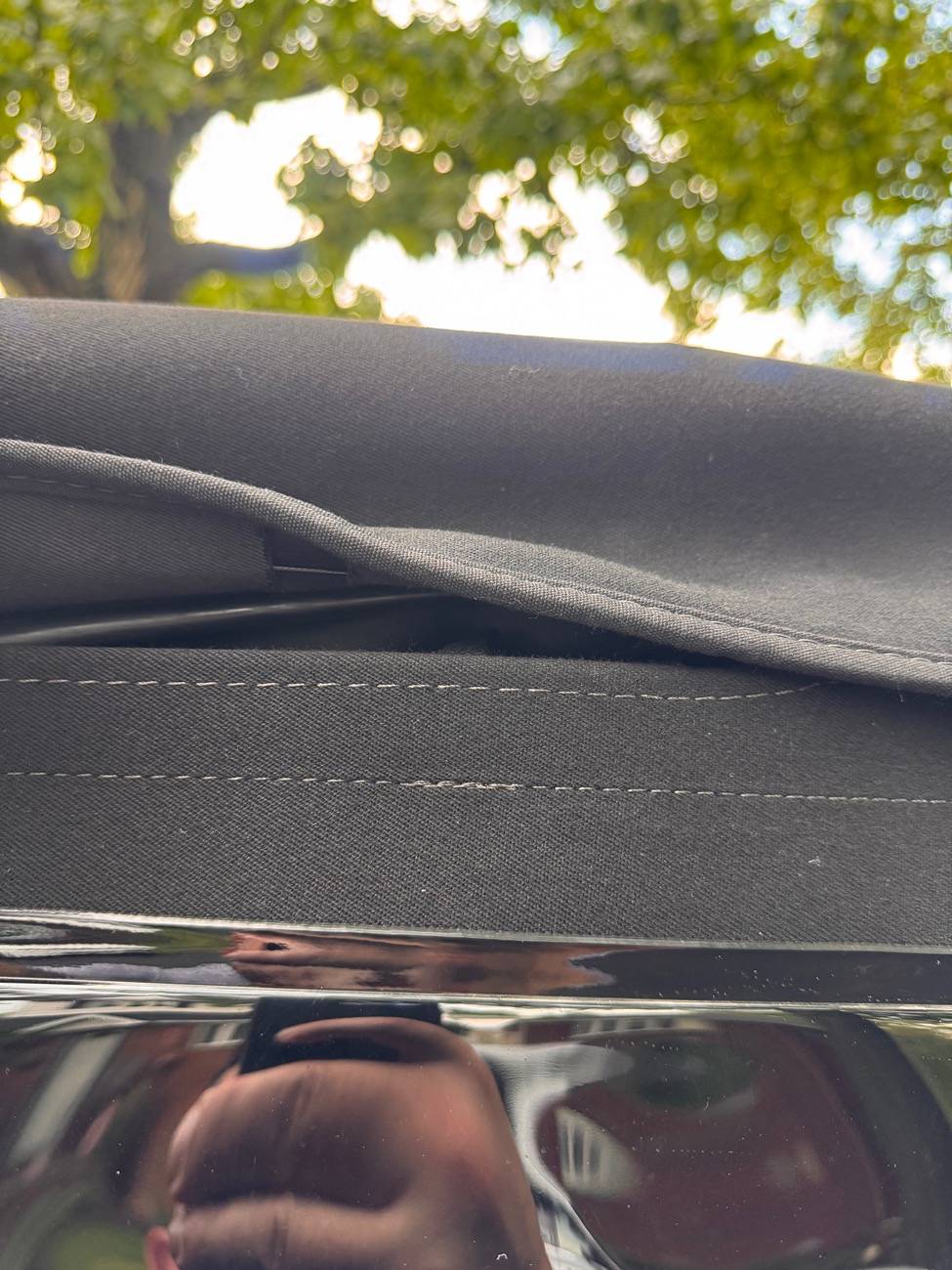 Jeep Wrangler JL 2024 Soft Top rear window issues IMG_7023