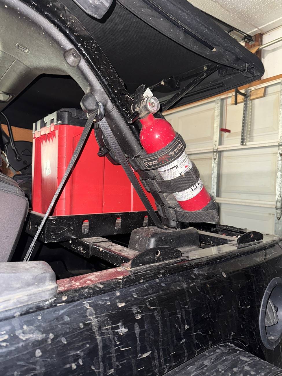 Jeep Wrangler JL Fire Extinguisher Setup - Let's See Yours image