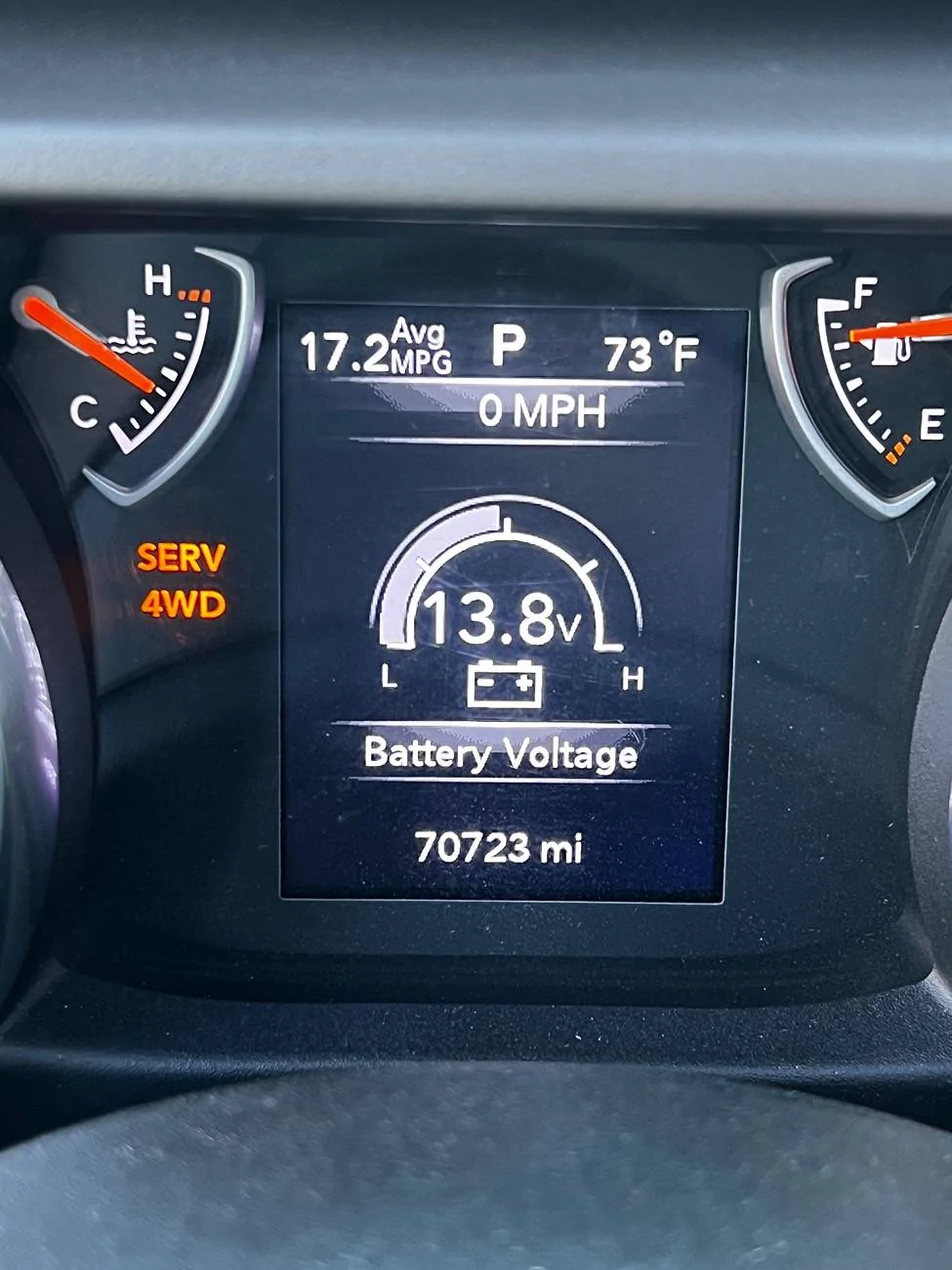 Jeep Wrangler JL Code help…serv 4wd light on IMG_3676