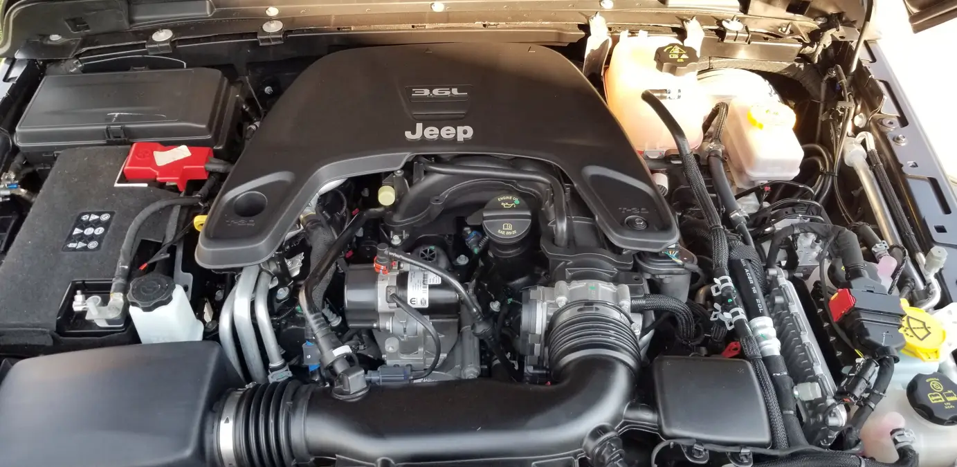 Jeep Wrangler JL E-Torques check in. engin