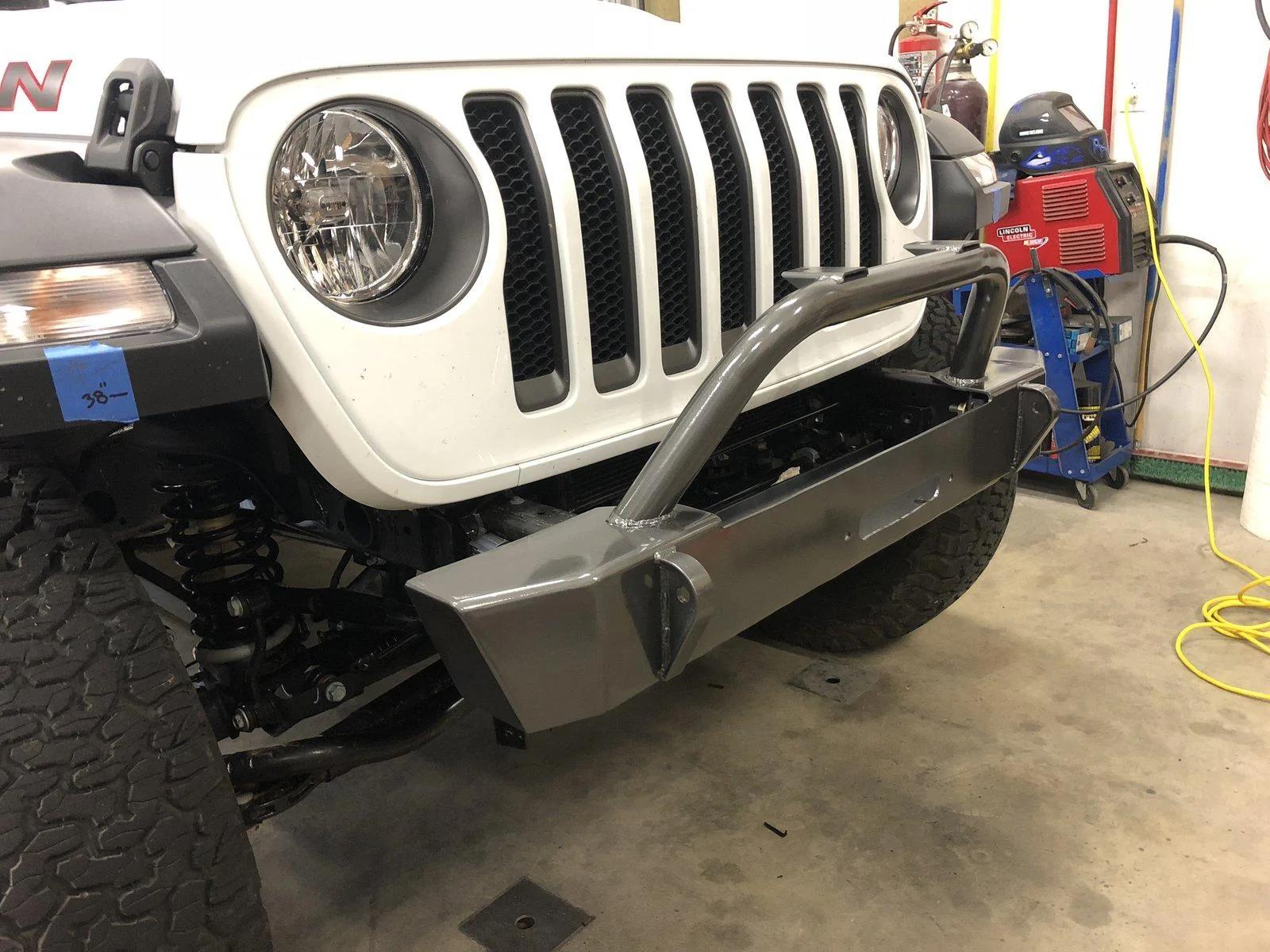 Jeep Wrangler JL Winch Bumper Build IMG_1951