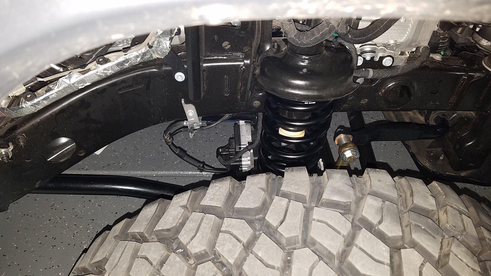 Jeep Wrangler JL RK 2.5 X factor install 20181022_193448