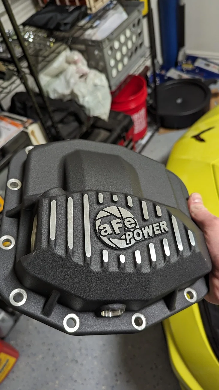 Jeep Wrangler JL Frequent diff fluid changes PXL_20231128_003714456