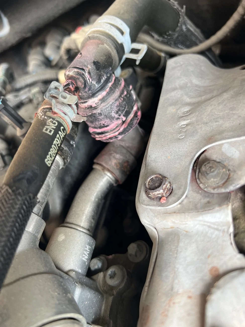 Jeep Wrangler JL Coolant leak , TSB for 2.0 IMG_0757