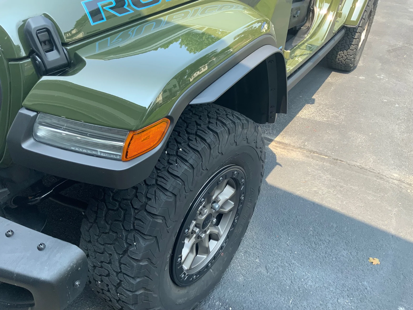 Jeep Wrangler JL Install XR fender flares IMG_0834