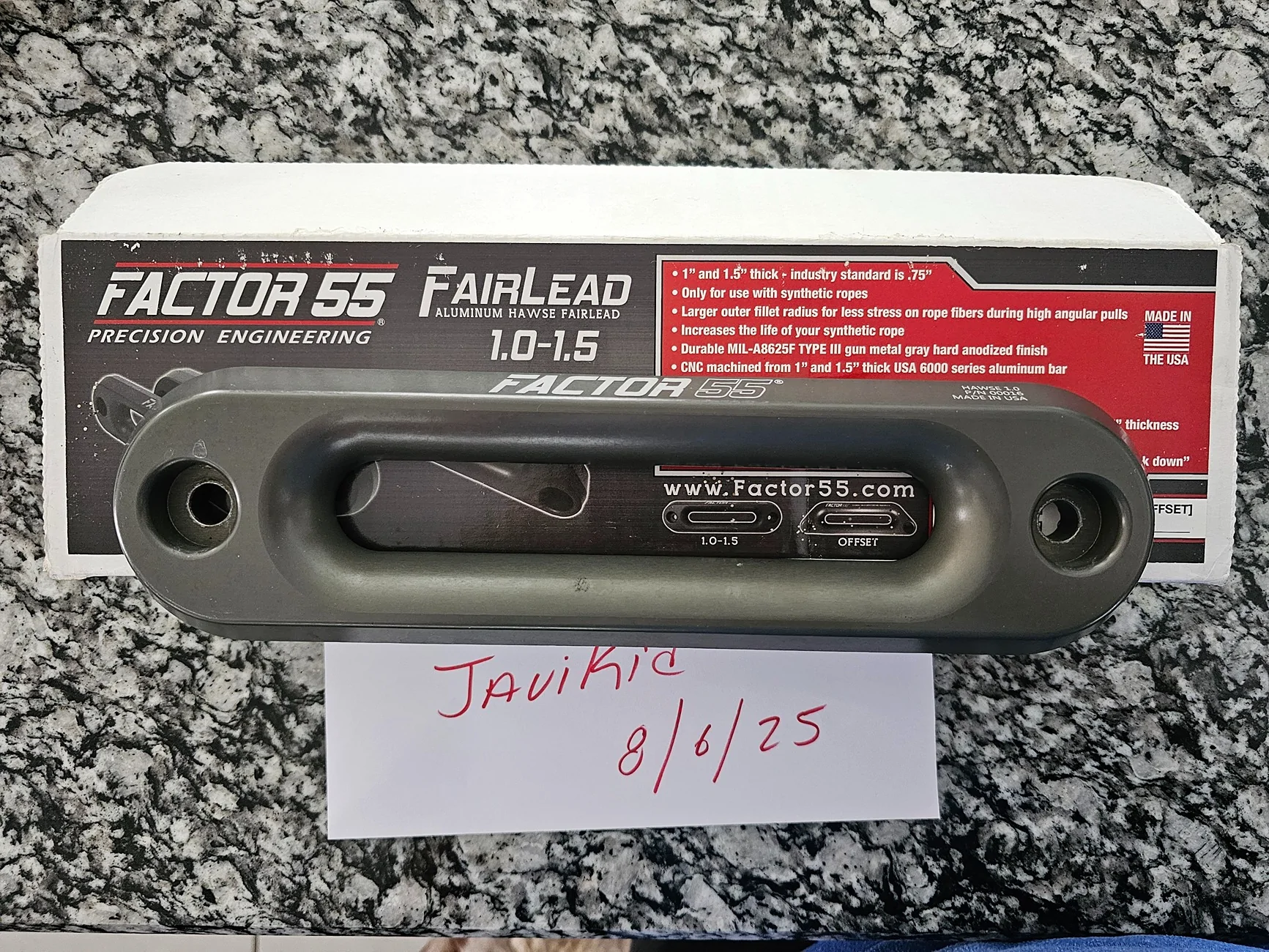 Jeep Wrangler JL Factor 55 Fairlead 20250806_123441