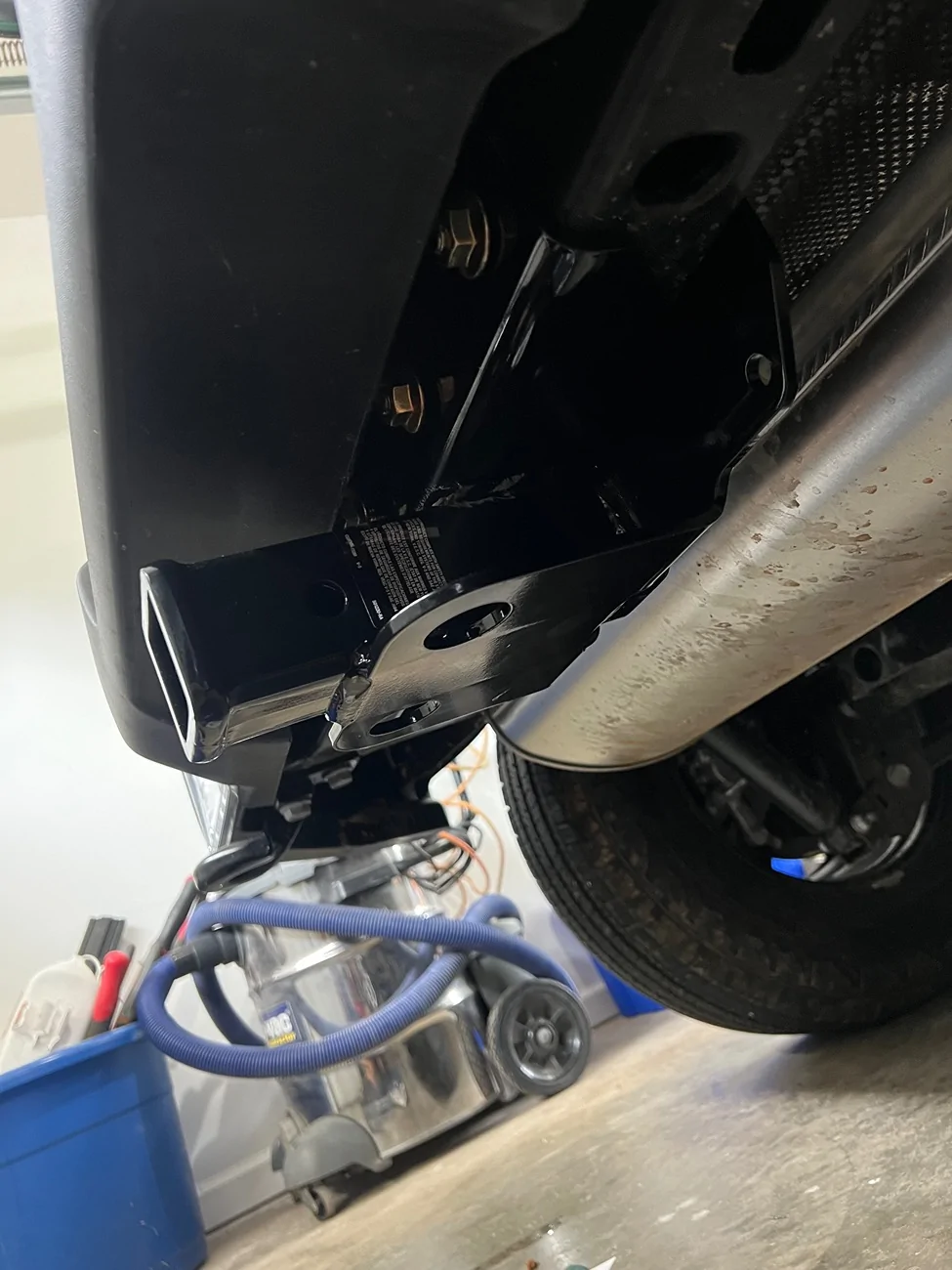 Jeep Wrangler JL Curt Hitch Mount IMG_1378