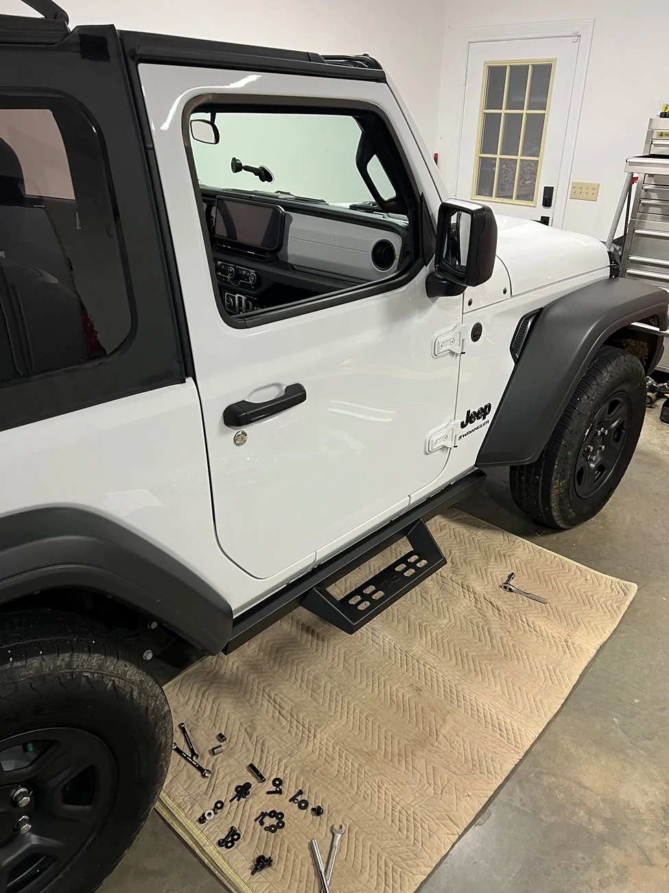 Jeep Wrangler JL JL 2 door side step IMG_1415