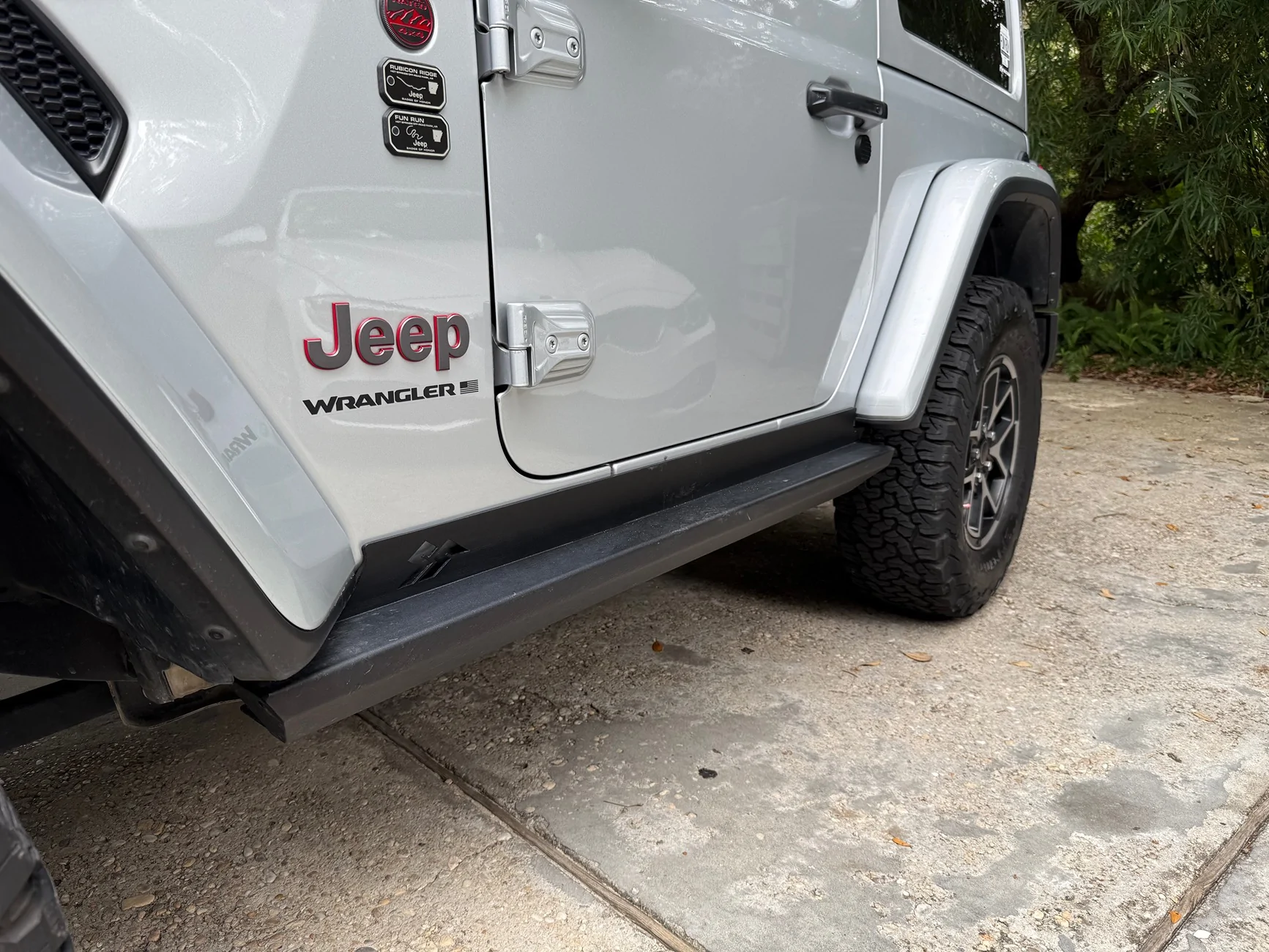 Jeep Wrangler JL JL 2 door side step IMG_6873