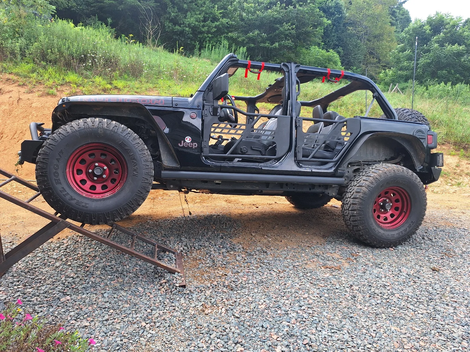 Jeep Wrangler JL Started the suspension "tuning" process today 20250809_160705