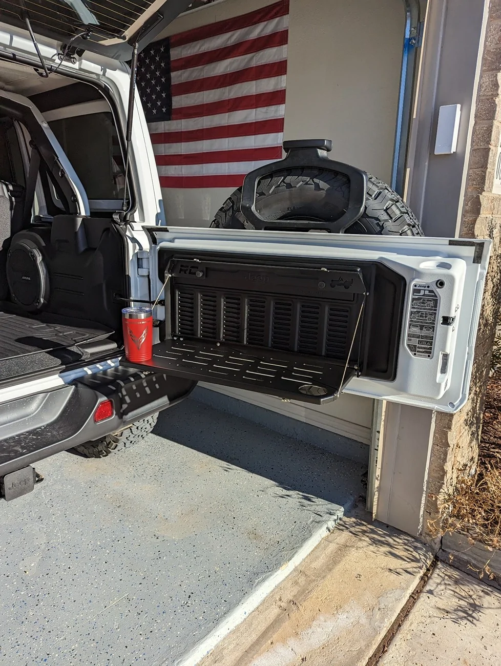 Jeep Wrangler JL Tailgate Table IMG_20230216_153100
